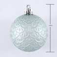 thumbnail image 5 of Holiday Time 40 Count Shatterproof Ornaments- Green, Silver & White, 5 of 6
