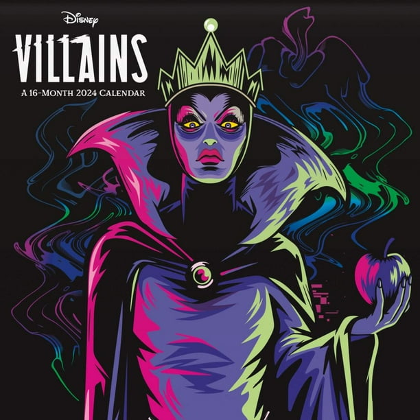 Trends International, Disney Villains 2024 Wall Calendar
