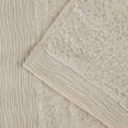 thumbnail image 6 of Superior Rayon from Bamboo Soft Modern Bath Towel Set of 3 , Ivory, 6 of 13