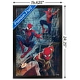 thumbnail image 3 of Marvel Spider-Man: No Way Home - Trio Wall Poster, 14.725" x 22.375" Framed, 3 of 6