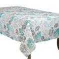 thumbnail image 5 of Saro Lifestyle Leaf Print Tablecloth, 5 of 5