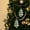 green-D, variant on Flocked Green Foam Christmas Ball 8cm - Easy-Hang Hanging Ornament for Holiday & Party Decor (1Pc)