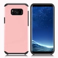 thumbnail image 3 of Galaxy S8 Plus Case, Dual Layer Protective Hybrid Armor Defender Case (Rose Gold), 3 of 8