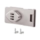 thumbnail image 4 of Cerradura para puerta de gabinete BLESIY Cerradura de cajón combinación mecánica sin llave Plata 35 pulgadas, 4 of 8