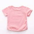 thumbnail image 7 of Aihuaihua Toddler Baby Girls' Tops, Tees & Blouses Cotton Basic Top for Summer Casual Pink 18-24 Months, 7 of 7