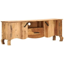 vidaXL TV Stand 45.3"x11.8"x16.5" Solid Wood