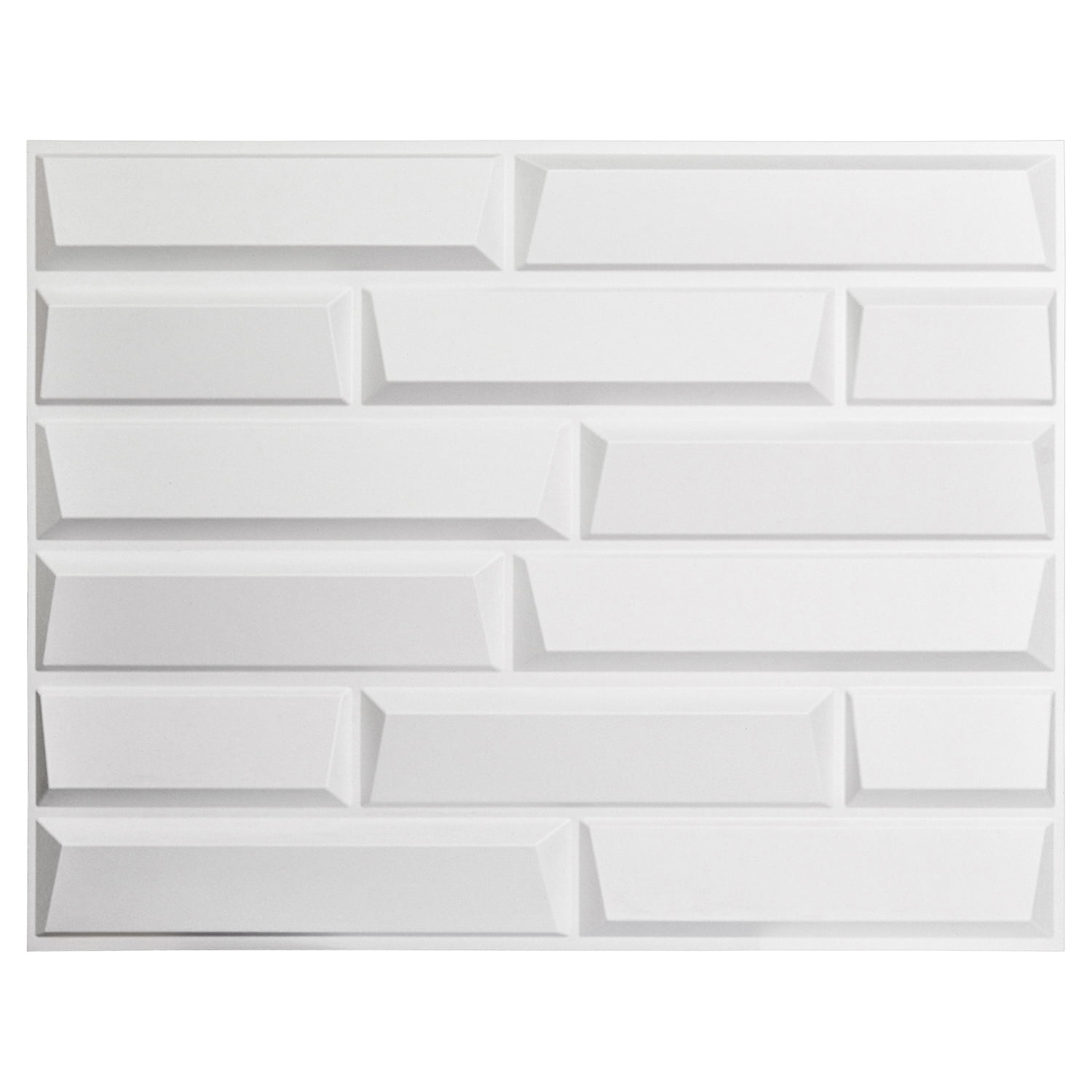 Art3d Decorative 3D Wall Panel Plant Fiber 24.6"x31.5" Sandstone Design