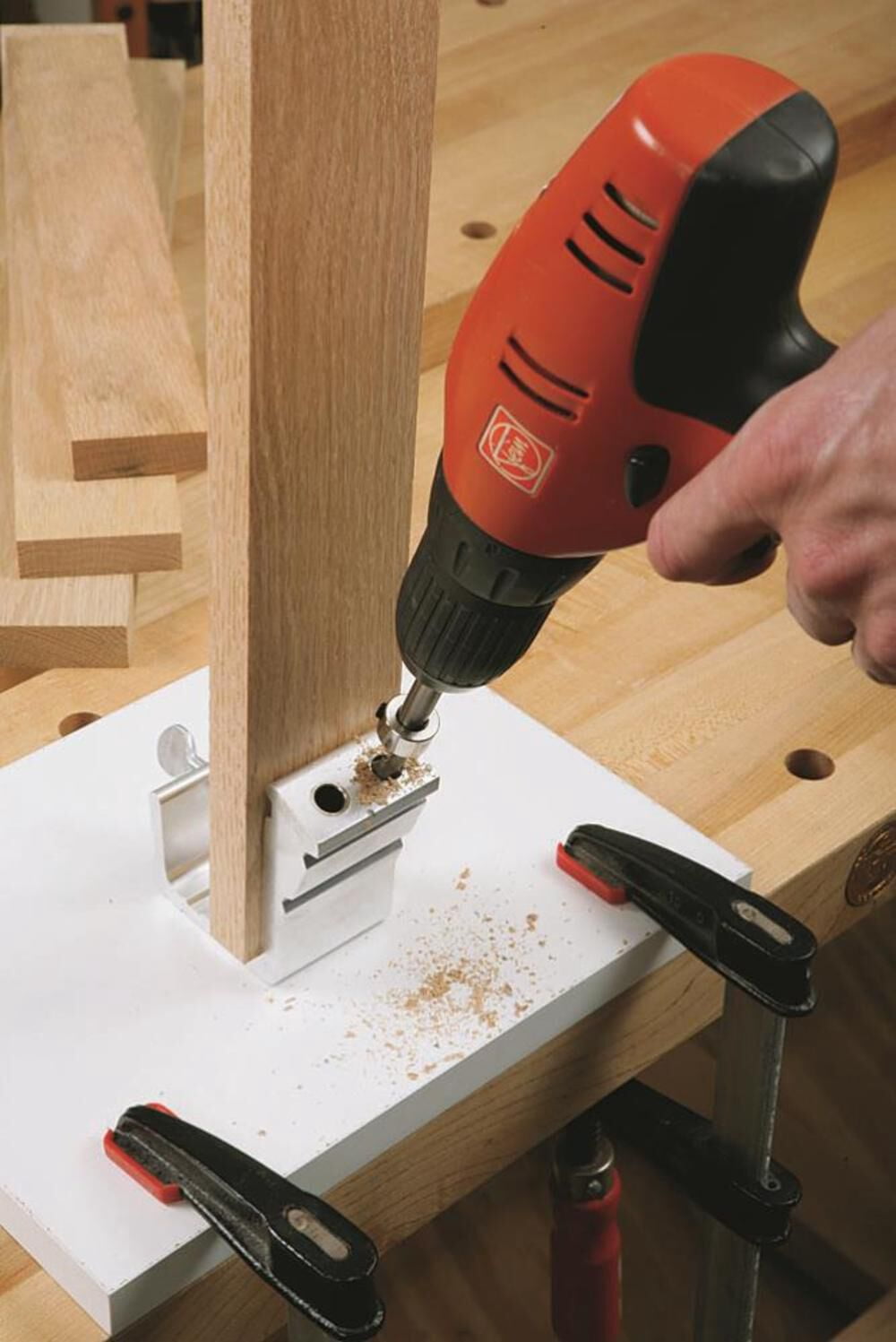 Pocket Hole Jig Kit,3/8 Step Drill Bit 849