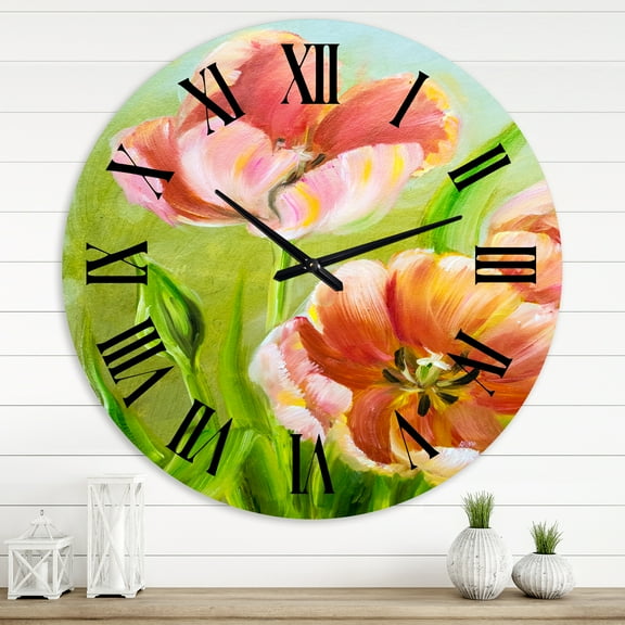 Designart 1 in Quartz Traditional Wall Clock