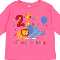 thumbnail image 4 of Inktastic Safari 2nd Birthday Boys or Girls Long Sleeve Toddler T-Shirt, 4 of 5