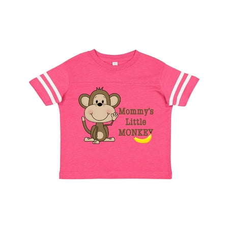 

Inktastic Mommy s Little Monkey Gift Toddler Boy or Toddler Girl T-Shirt