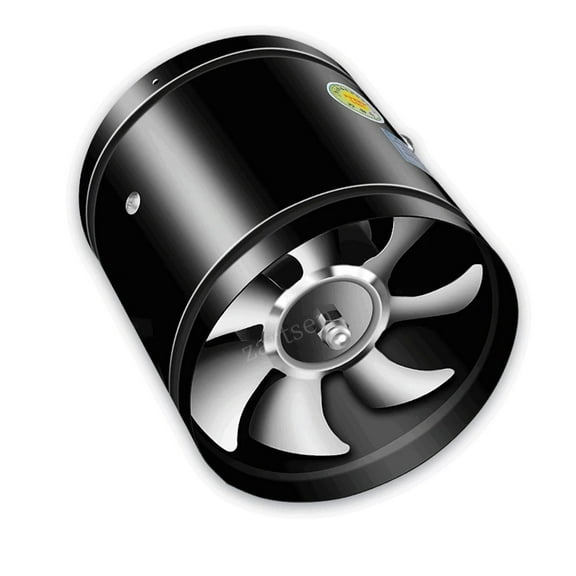 10/12inch Stainless Steel Duct Fan Pipe Ventilation Exhaust Fan Extractor Kitchen Wall Fan Powerful Booster Industrial Fan