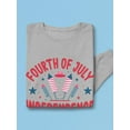 thumbnail image 3 of Fourth Of July Fireworks Sweatshirt Men -Image by Shutterstock, Male Medium, 3 of 4
