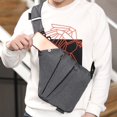 thumbnail image 3 of AMERTEER Casual Shoulder Bag for Men with Removable Shoulder Strap for Outdoor Dating Use, 3 of 8
