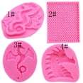 thumbnail image 5 of Milue Silicone Cake Decorating Tools Fondant Chocolate Mould Biscuits Silicone Mold, 5 of 9
