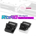 thumbnail image 5 of Power Supply Connector 16Pin(12+4PIN) ATX3.0 12VHPWR 450W Graphics Card GPU 90 Degree Adapter for RTX4090 White RVS, 5 of 5