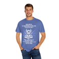 thumbnail image 4 of Inspirational Fighting Prayer Statements Devotee Graphic Motivational Religious Enthusiasts Catholic Love Unisex Garment-Dyed T-shirt, 4 of 4