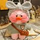 thumbnail image 3 of 30cm Cute Lalafanfan Yellow Cute Ducks Stuffed Soft Toy Kawaii Soothing Toys Animal Dolls Pillow For Girl Kids Birthday Gifts, 3 of 5