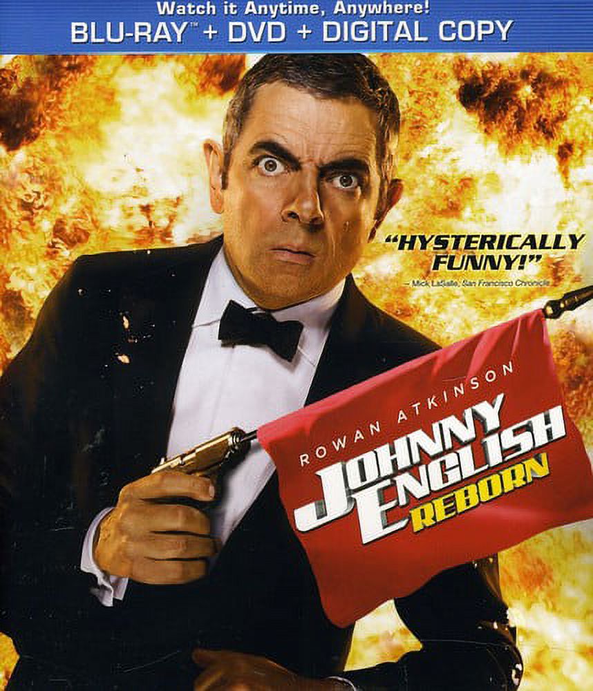 Johnny English Reborn (Blu-ray New Box Art) [Blu-ray] - Walmart.com