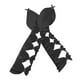 thumbnail image 5 of Guantes largos de fiesta de ópera, guantes plisados, mitones de etiqueta, guantes sin dedos, década de 1920 Negro, 5 of 9