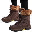 thumbnail image 3 of Womens Snow Boots Anti-Slip Cold Weather Fur Lined Comfortable Winter Shoes, 3 of 4