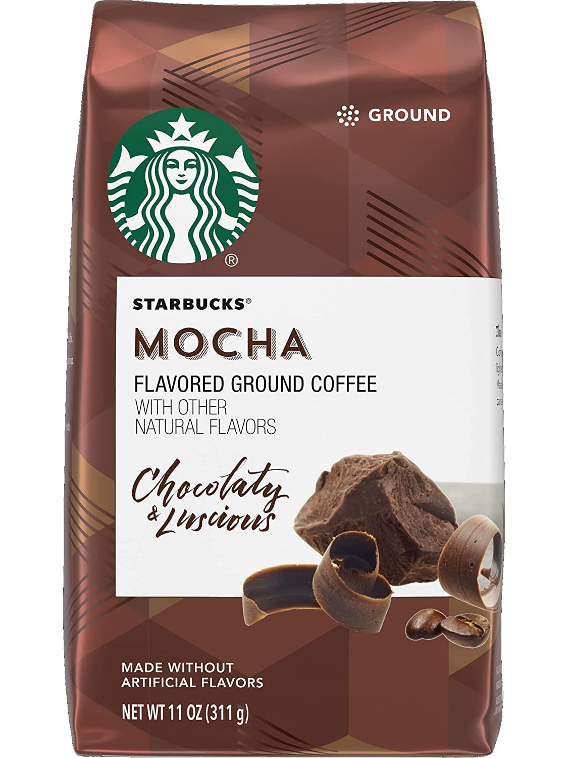 Starbucks Flavored Ground Coffee Mocha 11 oz