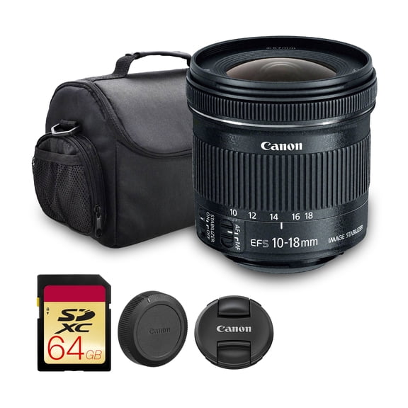 Canon EF-S 10-18mm f/4.5-5.6 IS STM Lens