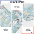 thumbnail image 4 of Wobogo Cat on The Hanger Long Pajama Pants Bottoms Soft Sleepwear with Pockets, 4 of 9