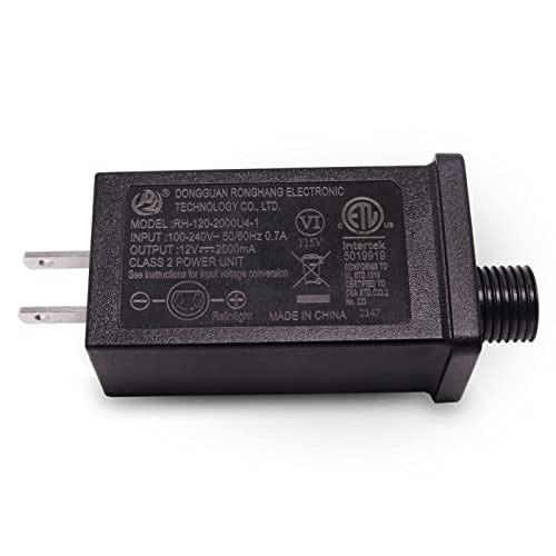 2A Halloween Inflatable Plug Replacement, Adapter for Inflatable Outdoor Decoration Blower for Xmas Blow Up Holiday Yard Inflatables, 2A Plug