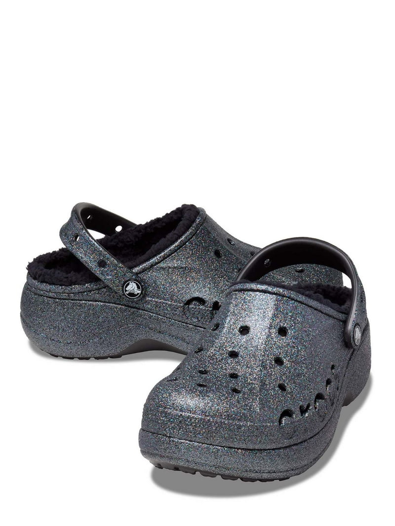 ★CROCS★ Women's Baya Platform Clogs BK 25SWCL208186 25SWCL Crocs Women's Baya Platform Lined Clog Sandals - Walmart.com