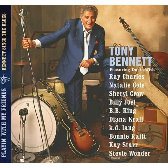 Tony Bennett - Playin with My Friends: Bennett Sings the Blues - Music & Performance - CD