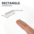 thumbnail image 3 of N42 Neodymium Rectangular Magnet - 20mm x 4mm x 2mm thick - 4.18lbs Pull (Pack of 10), 3 of 5