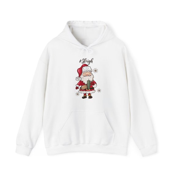 Santa Claus Hashtag Sleigh Hoodie