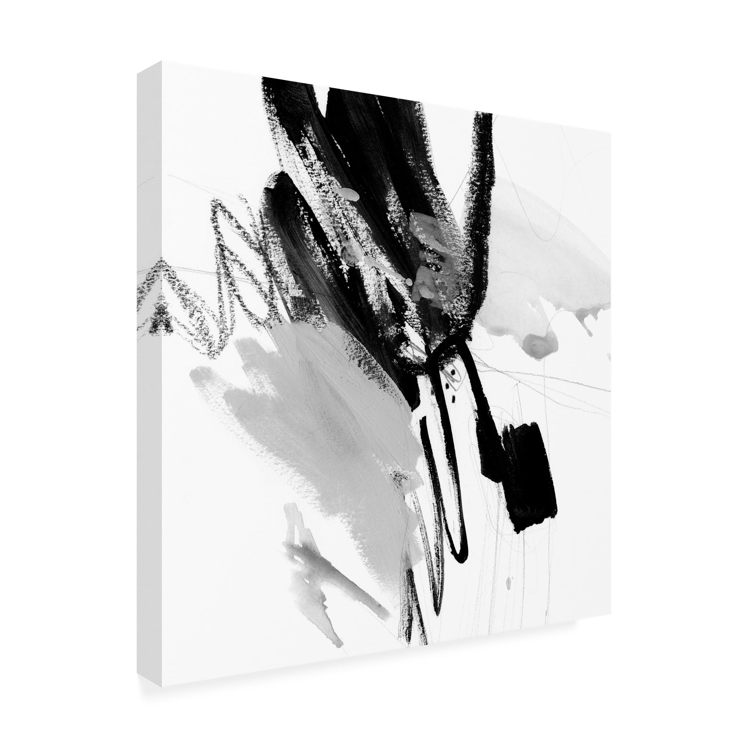 Victoria Borges 'Steel and Ash II' Canvas Art