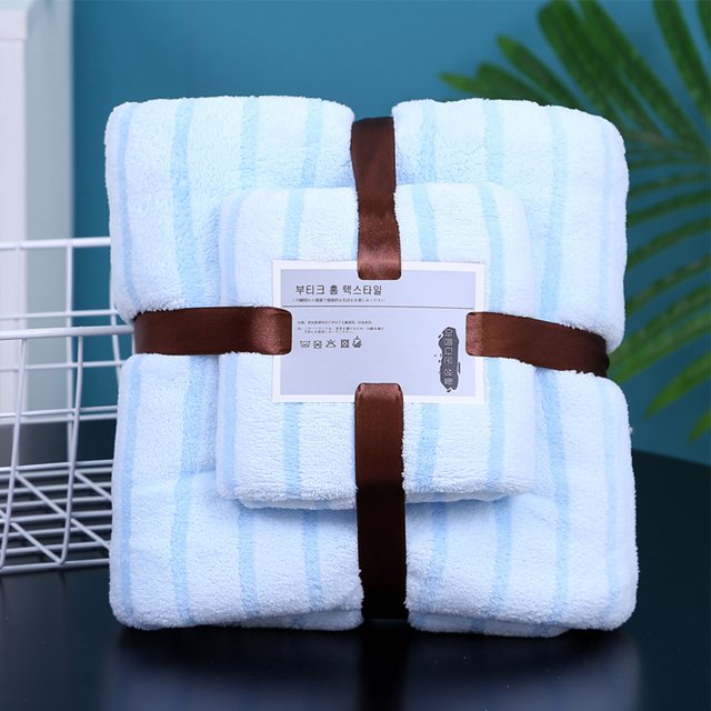 Juego de toallas altamente absorbentes, 2 uds., suaves y cómodas para ducha corporal, viajes en la playa Hugtrwg Para estrenar