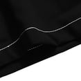 thumbnail image 3 of TKKCS Mens Wide Leg Cargo Pants Elastic Drawstring Waist Loose Fit Workwear Contrast Stitch Outdoor Casual Pants with Multi Pockets Black S, 3 of 4