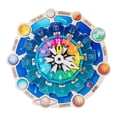 thumbnail image 1 of Rompecabezas de planetas,Juguete de rompecabezas del redondo para ,Regalos de cumpleaños de planetas de rompecabezas de espacio de madera,Educación Preescolar Aprendizaje Macarena Rompecabezas de planetas, 1 of 8