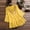 Yellow, variant on Njoeus Going Out Tops for Women Summer Shirts for Women Women Cotton Linen Shirts 3/4 Sleevel Summer Tops Vintage Lace V-Neck Three Quarter Blouses T-Shirt 3Xl-5Xl Hawaiian Shirts for Women On Clearan