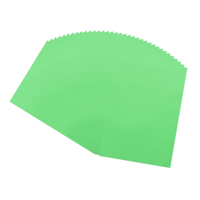 Uxcell Colored Vellum Paper, 50 Sheet Green 5" x 7" Printable Vellum Paper