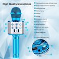 thumbnail image 2 of KTV Wireless Karaoke Handheld Microphone USB Player Mic Speaker Portable, 2 of 10