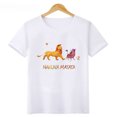 thumbnail image 3 of Camiseta de algodón para niños de Disney, HAKUNA MATATA, Rey León, estampado lindo de Simba, ropa para niñas, camiseta para bebés, ropa divertida para niños, 3 of 5