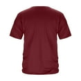 thumbnail image 5 of Stamzod Mens T-Shirts Short Sleeve Print Crew Neck Tee Shirts Mens Workout Pullover Casual Tops Wine B S, 5 of 5