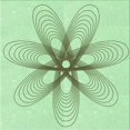 thumbnail image 1 of Ahgly Company Machine Washable Indoor Square Transitional Mint Green Area Rugs, 6' Square, 1 of 7