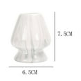thumbnail image 2 of Traditional Matcha Whisk Stand, Matcha Ceremony Matcha Bowl Handmade Whisk Holder Chasen Stand Teaware for Kitchen Restaurant Teahouse Home Gray and White, 2 of 8