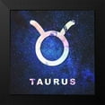 thumbnail image 2 of Villa, Milli 20x20 Black Modern Framed Museum Art Print Titled - Taurus Space, 2 of 5