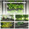 thumbnail image 4 of 8 Pockets Vertical Garden Wall Planter Raised Beds Hanging Planter Wall Mounted Flower Beds for Flowers Vegetables Herb, 4 of 7