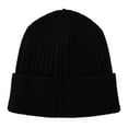 thumbnail image 5 of Dolce  Gabbana Black Wool Knit Women Winter Hat, 5 of 7