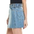 thumbnail image 4 of STAUD womens  x Wrangler The Mini Skirt, 29, Blue, 4 of 5