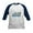 Navy/White, variant on CafePress - Toronto Skyline Baseball Jersey - Kids Cotton Baseball Jersey, 3/4 Sleeve Shirt