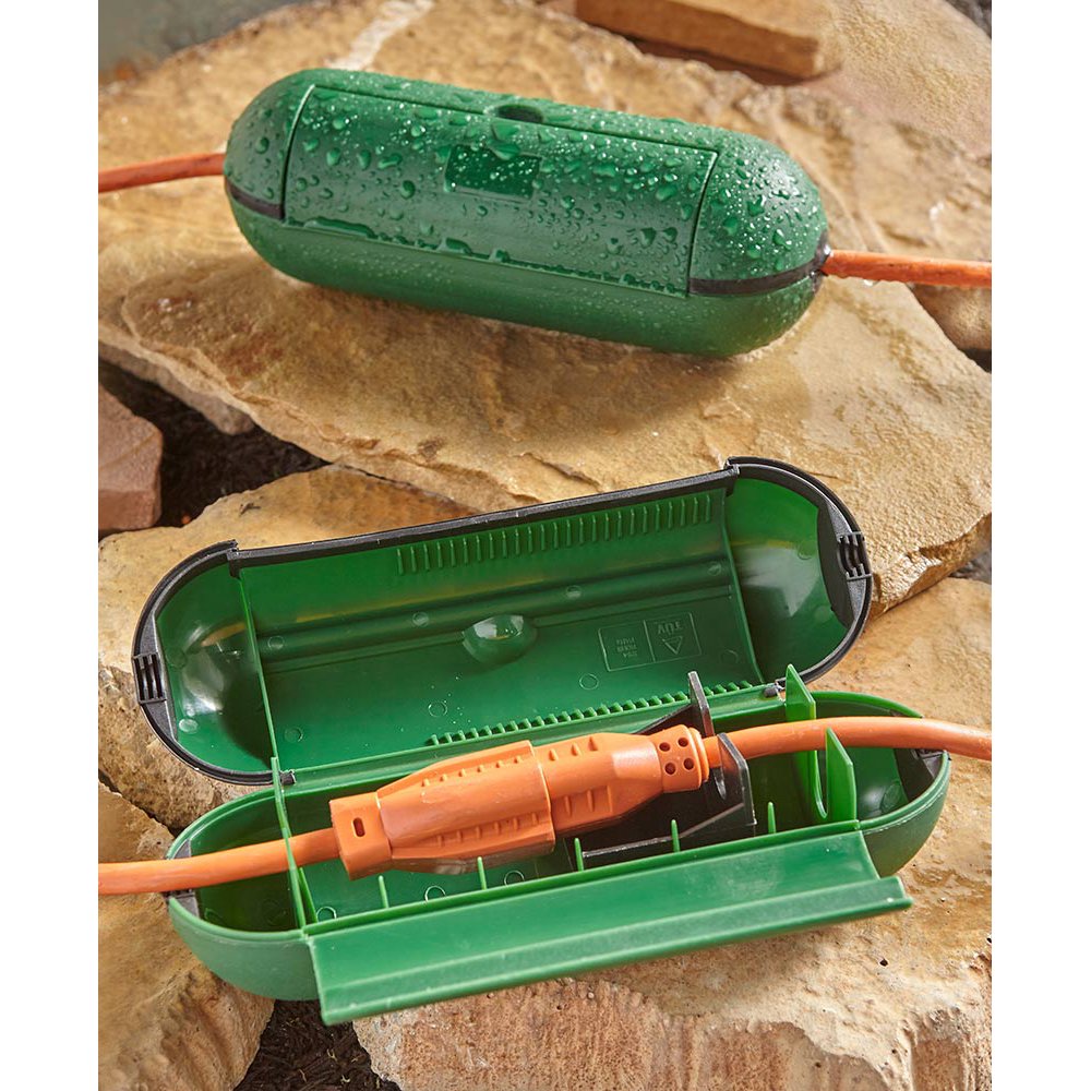 Sets of 2 Extension Cord Safety Seals ( Green )